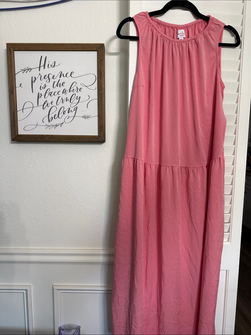 Ingrid & Isabel Sleeveless Maxi Dress in Pink